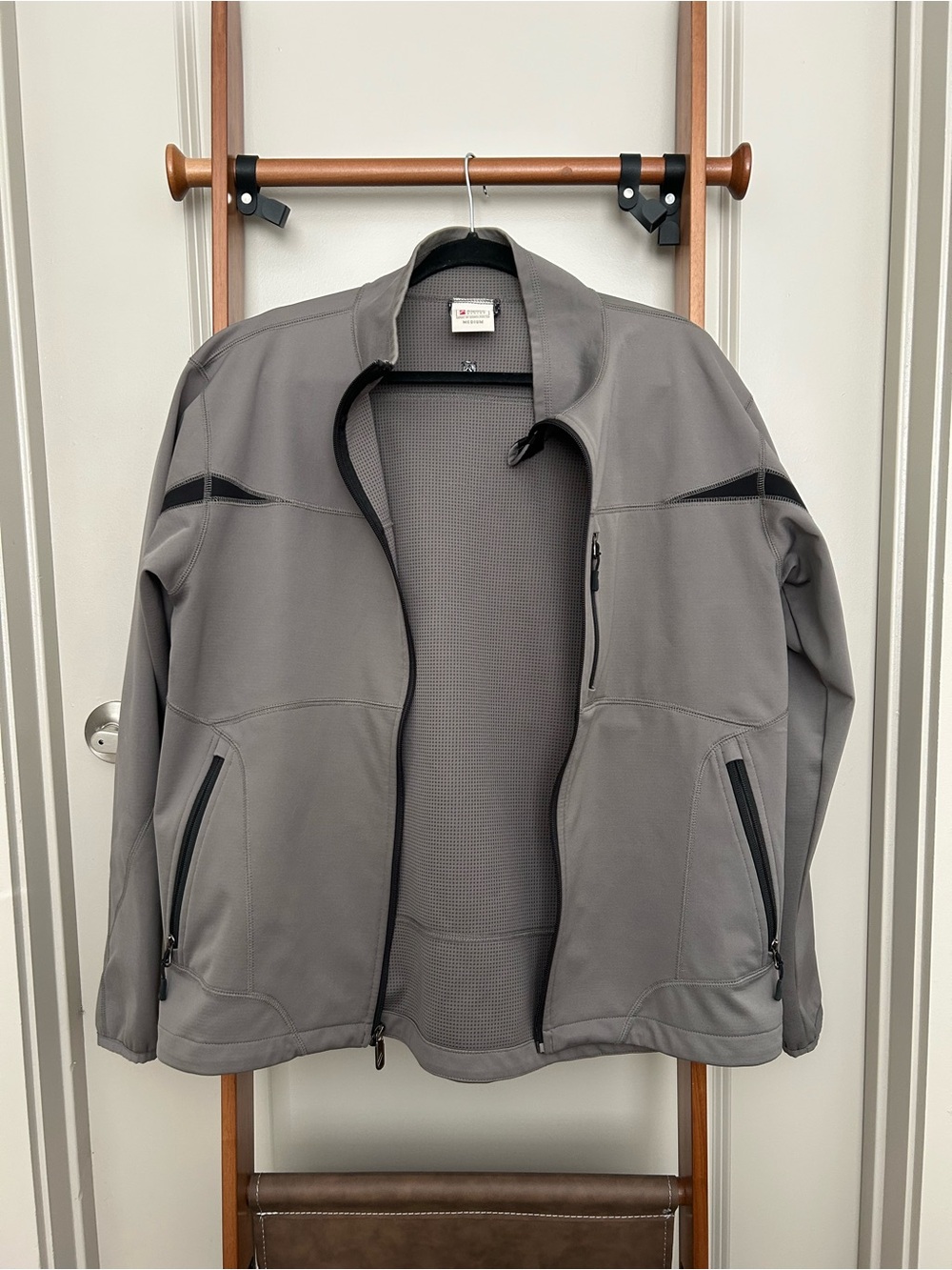 Alpine Gray Performance Softshell Jacket